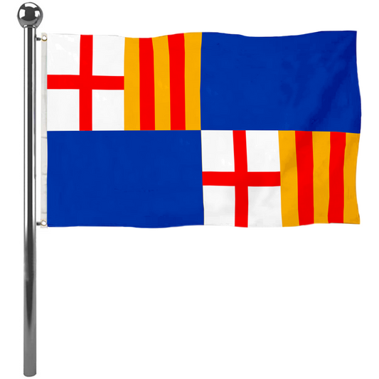 Fyon Barceloneta, Puerto Rico flag banner