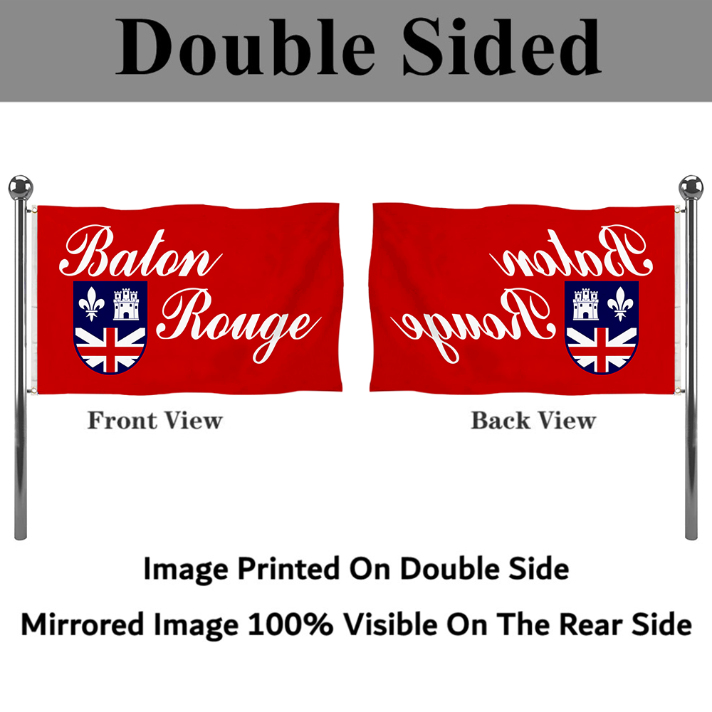 Fyon Baton Rouge, Louisiana flag  Banner