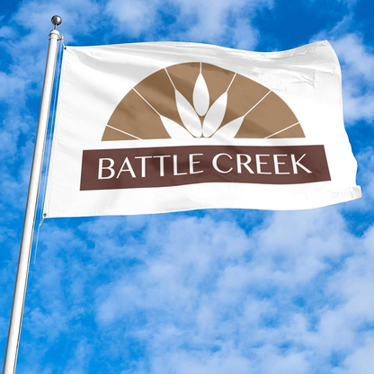 Fyon Battle Creek, Michigan flag Banner