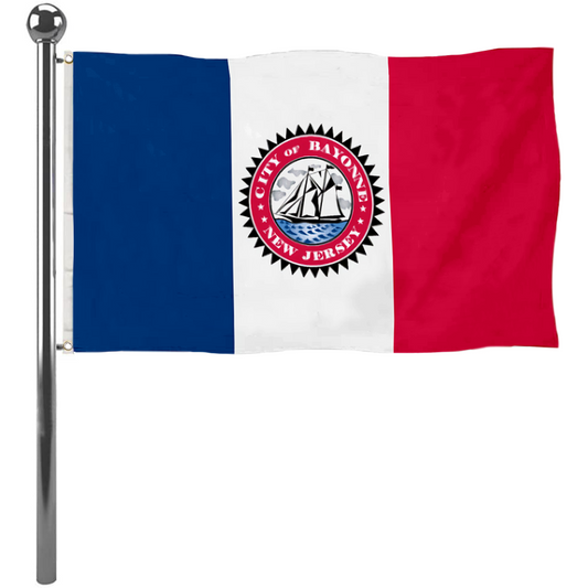 Fyon Bayonne, New Jersey flag Banner