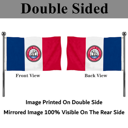 Fyon Bayonne, New Jersey flag Banner