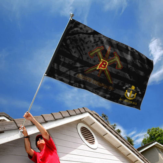 Fyon B company 3-1 SWTG (A) Subdued Star & Stripes Flag Indoor and outdoor banner