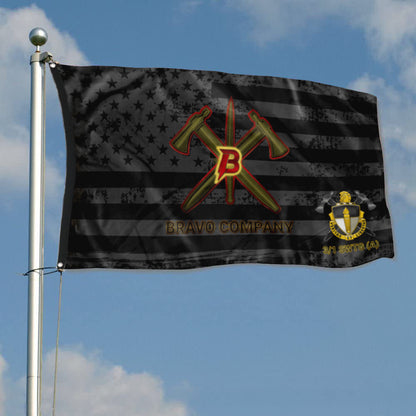 Fyon B company 3-1 SWTG (A) Subdued Star & Stripes Flag Indoor and outdoor banner