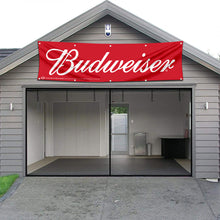 Fyon Beer Garage Shop Decor Banner Works for Budweiser Flag 2x8 Feet