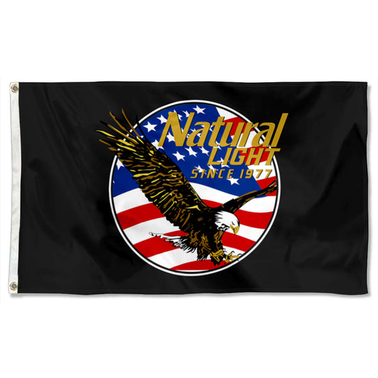 Fyon Beer Natural American Eagle Flag Banner