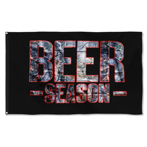 Fyon Beer Season Flag  Indoor and Outdoor Banner