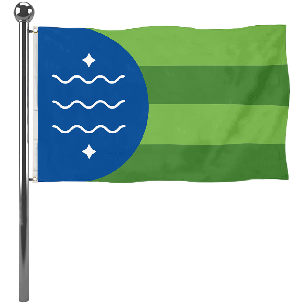Fyon Bellingham, Washington flag  banner