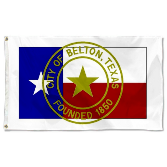 Fyon Belton, Texas Flag Banner