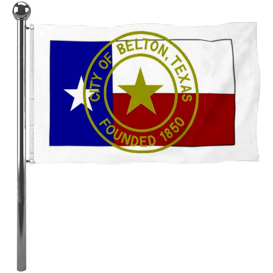 Fyon Belton, Texas Flag Banner