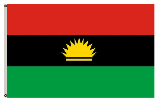 Biafra banner landscape flag