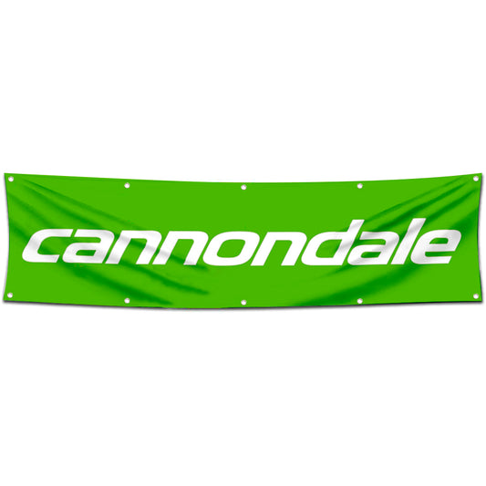 Fyon Bicycles Garage Shop Decor Banner Works for Cannondale Bike Flag 2x8 Feet