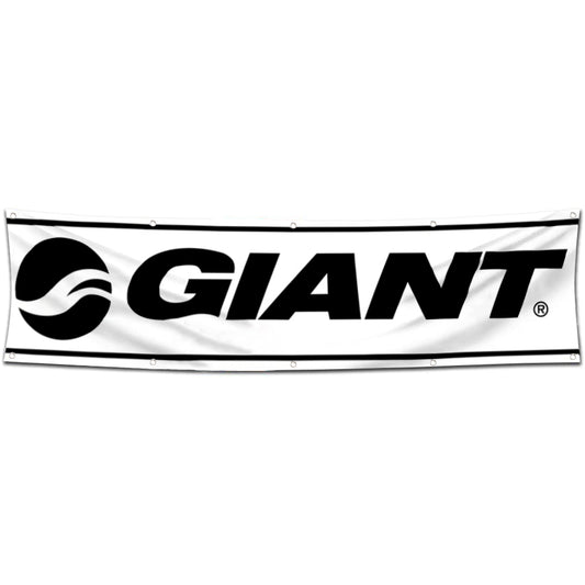 Fyon Bicycles Garage Shop Decor Banner Works for Giant Bike Flag 2x8 Feet