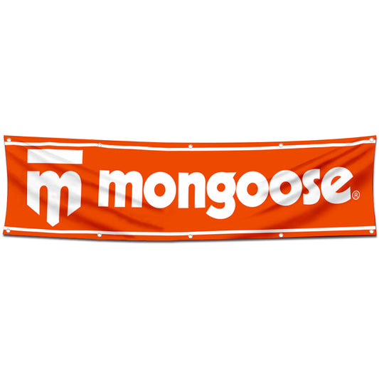 Fyon Bicycles Garage Shop Decor Banner Works for Mongoose Bike Flag 2x8 Feet