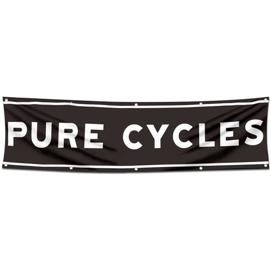 Fyon Bicycles Garage Shop Decor Banner Works for Pure Cycles Flag 2x8 Feet