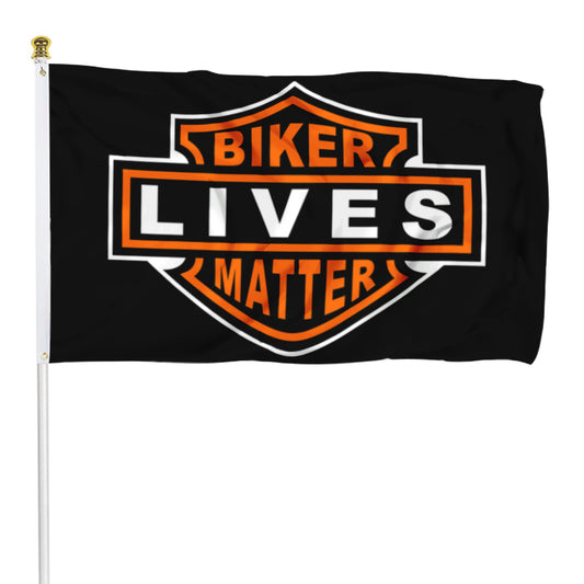 Fyon Biker Lives Matter Flag Banner