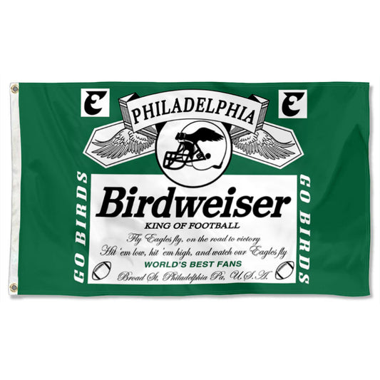 Fyon Birdweiser King of football Flag  Indoor and outdoor banner