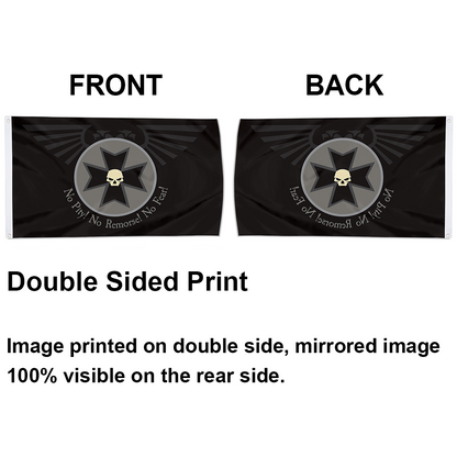 Fyon Warhammer 40k Black Templars Flag Indoor and outdoor banner 32821