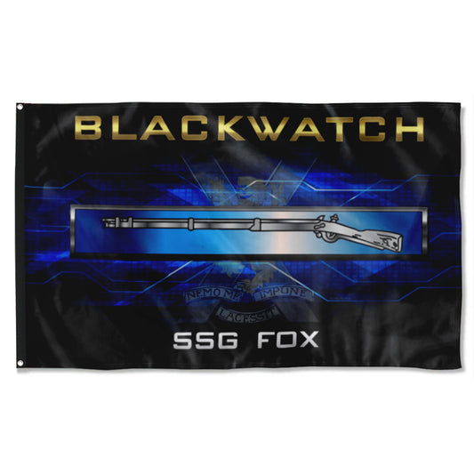 Fyon Blackwatch SSG FOX Flag  Indoor and outdoor banner