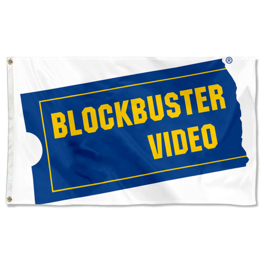 Fyon Blockbuster Video Flag Banner