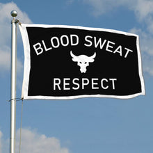 Fyon Blood Sweat Respect Flag Indoor and outdoor banner