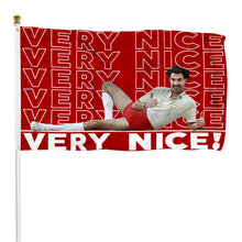 Fyon Borat Very Nice! Sacha Baron Cohen Movie Meme Funny Flag Banner