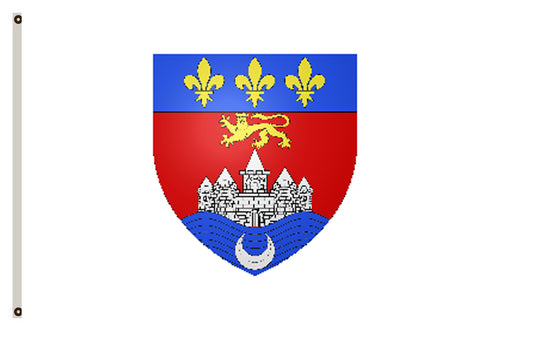Bordeaux flag France banner