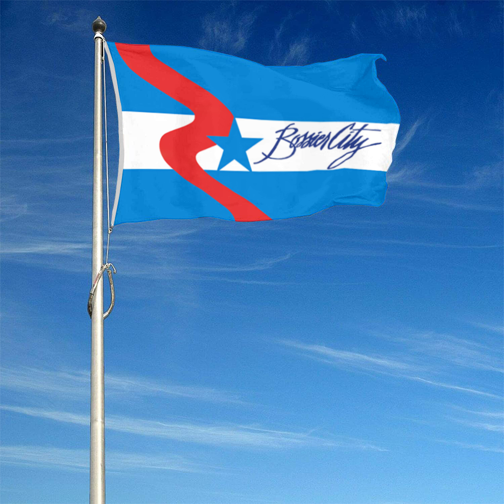 Fyon Bossier City, Louisiana flag  Banner