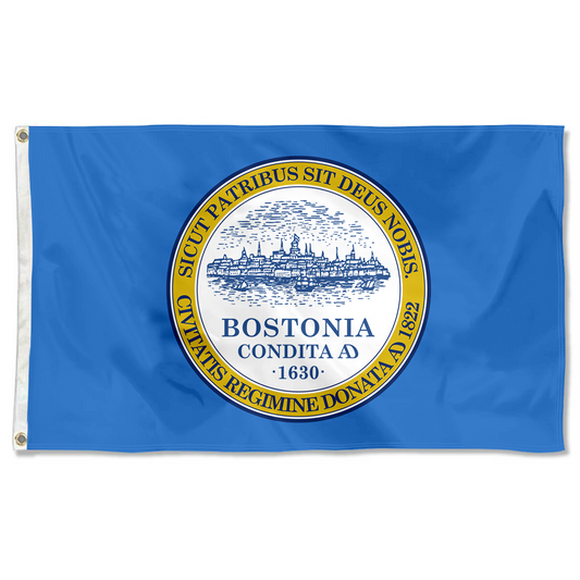 Fyon Boston, Massachusetts flag   Banner