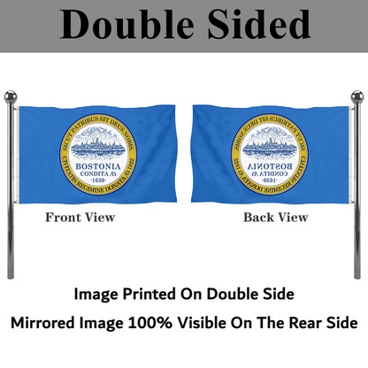 Fyon Boston, Massachusetts flag   Banner