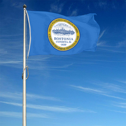 Fyon Boston, Massachusetts flag   Banner