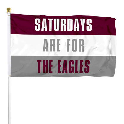Fyon Boston flag Saturdays are for the Eagles Flag banner