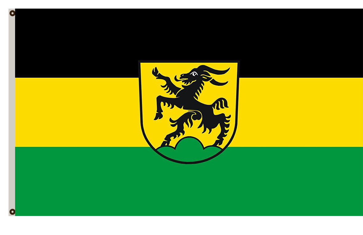 Boxberg (Nördliches Baden-Württemberg) landscape flag Indoor and outdoor banner