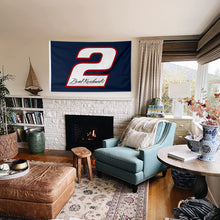 Fyon Brad Keselowski #2 Racing Car Flag  Indoor and Outdoor Banner