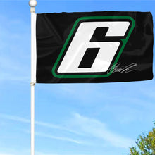 Fyon Brad Keselowski #6 Racing Car Flag Indoor and Outdoor Banner