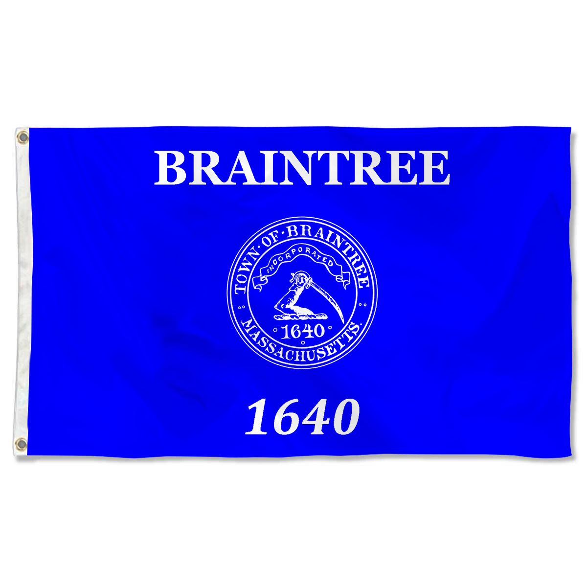 Fyon Braintree, Massachusetts flag Banner