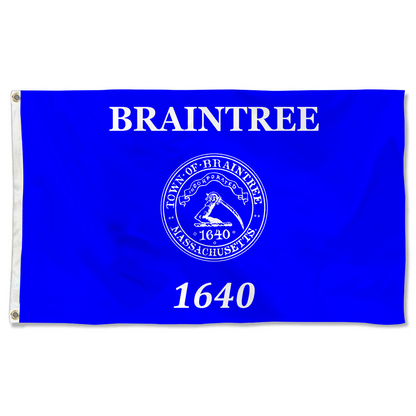 Fyon Braintree, Massachusetts flag Banner