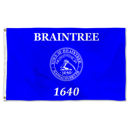 Fyon Braintree, Massachusetts flag Banner