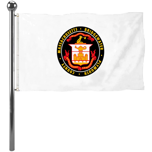 Fyon Bridgewater, Massachusetts flag Banner