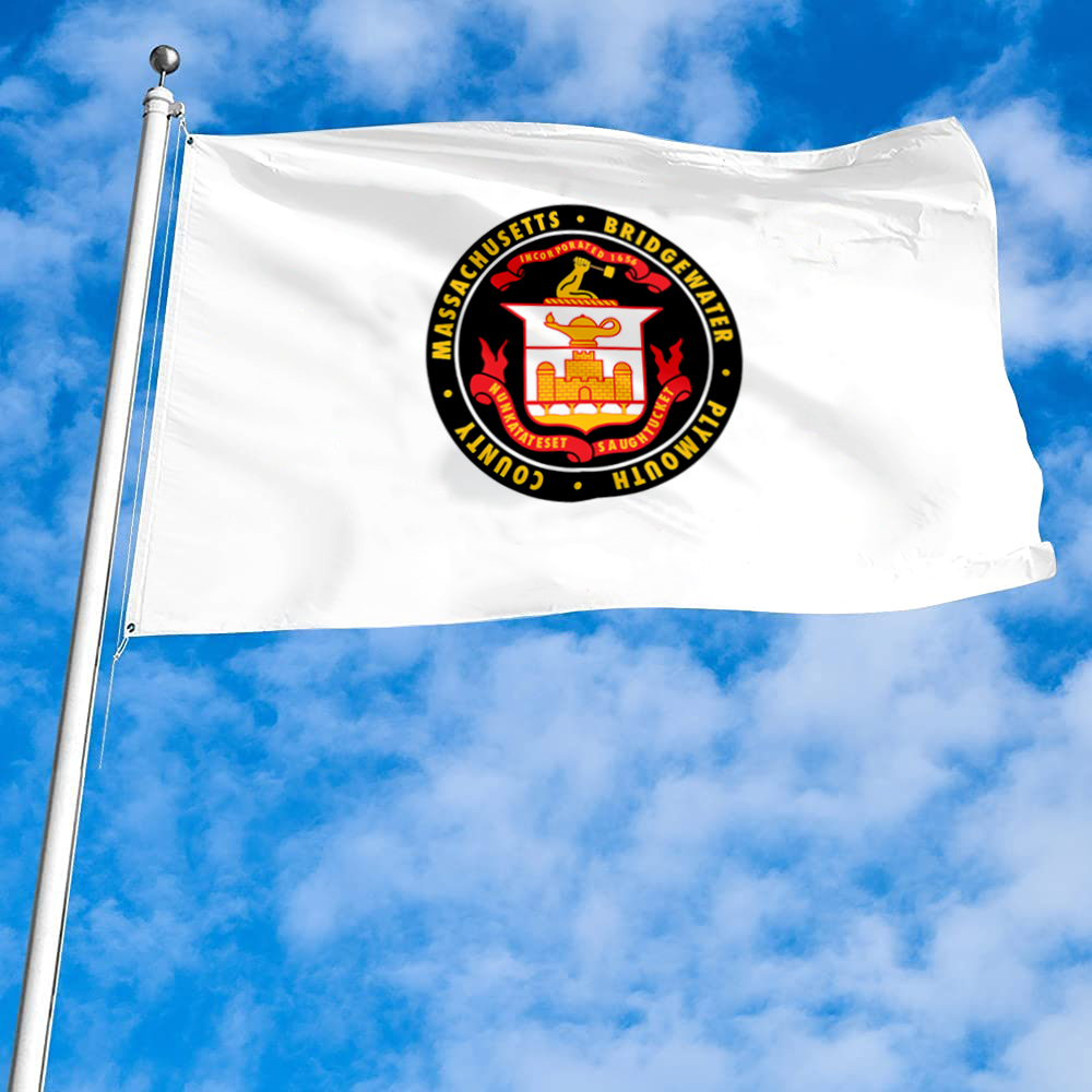 Fyon Bridgewater, Massachusetts flag Banner