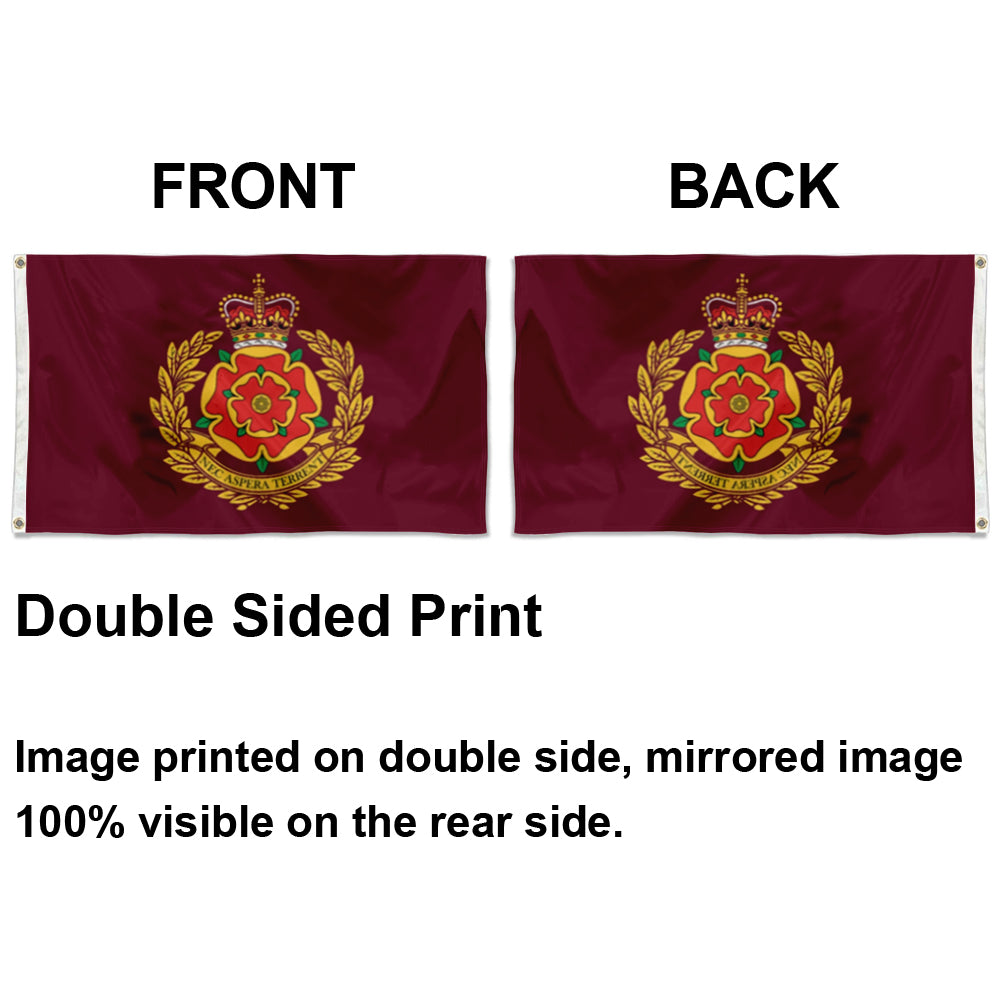 Fyon British Army Duke of Lancaster Regiment Flag Indoor and Outdoor Banner
