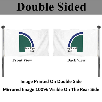 Fyon Brooklyn Park, Minnesota flag Banner