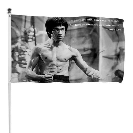Fyon Bruce Lee Poster Flag  Indoor and Outdoor Banner