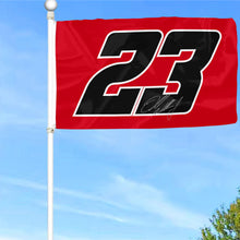 Fyon Bubba Wallace #23 Racing Car Flag Indoor and Outdoor Banner