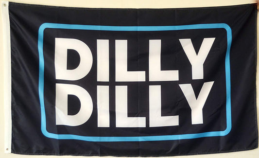 Fyon Bud Light Dilly Dilly Beer Flag Banner Black
