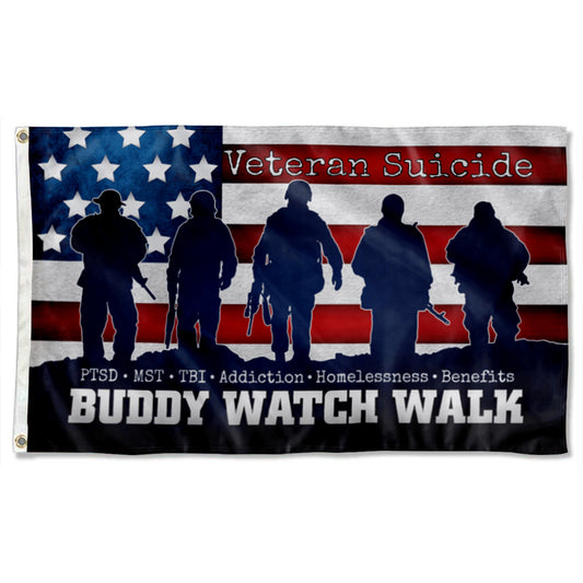Fyon Buddy Watch Walk Flag Indoor and outdoor banner