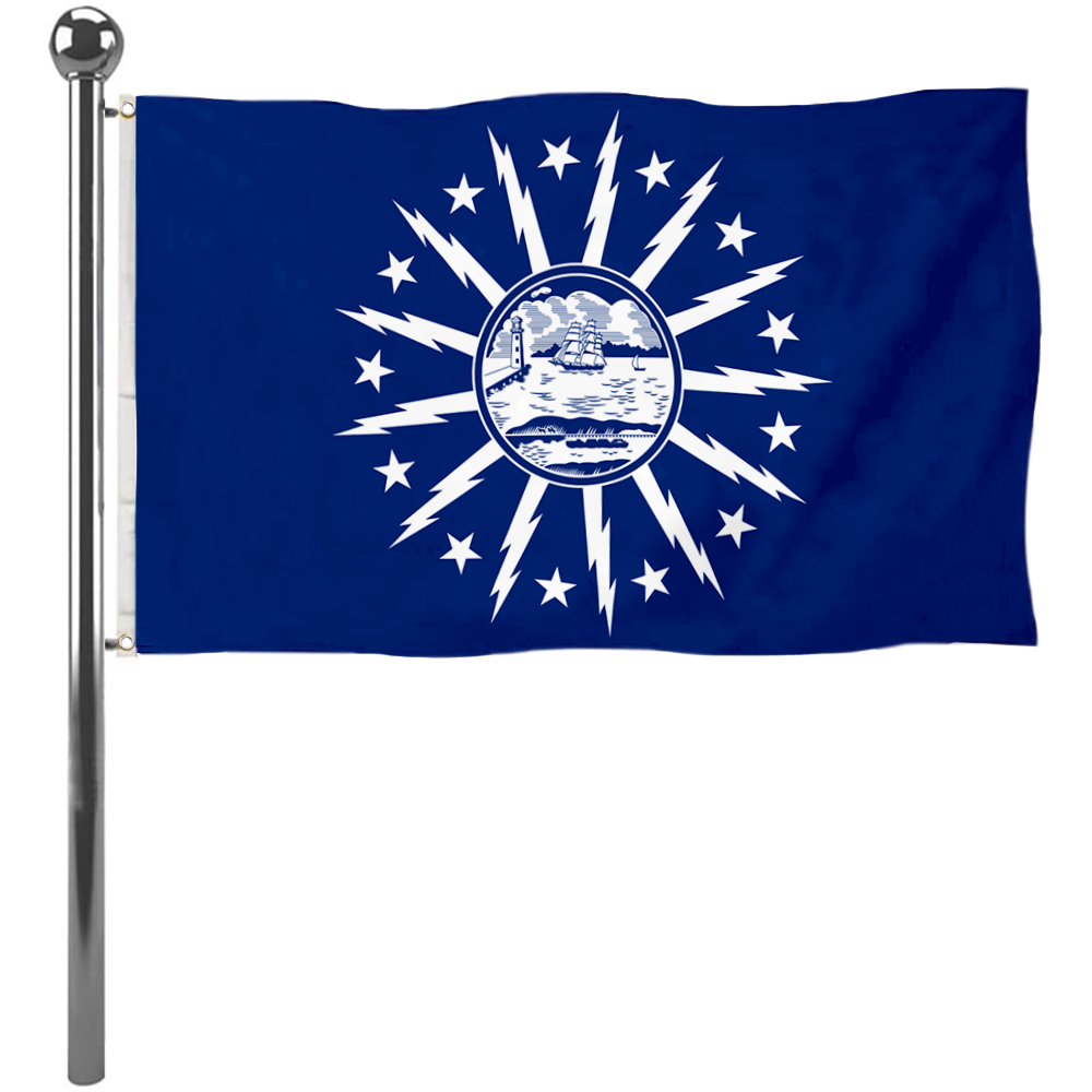 Fyon Buffalo, New York flag banner