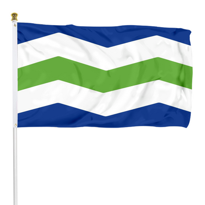 Fyon Burlington, Vermont flag Indoor and outdoor banner