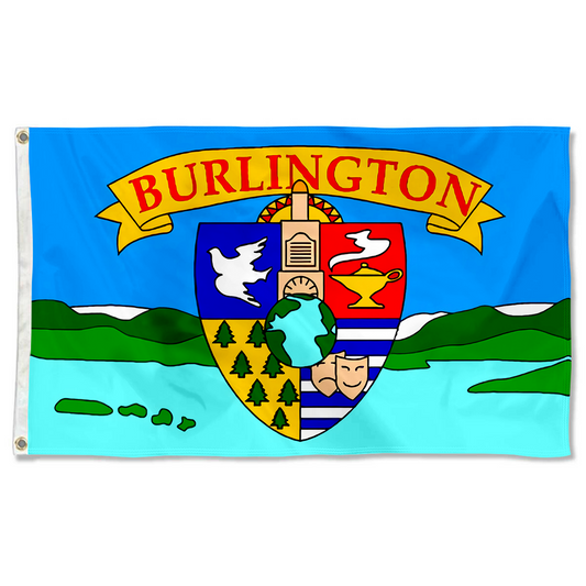 Fyon Burlington, Vermont flag(1990-2017) Banner