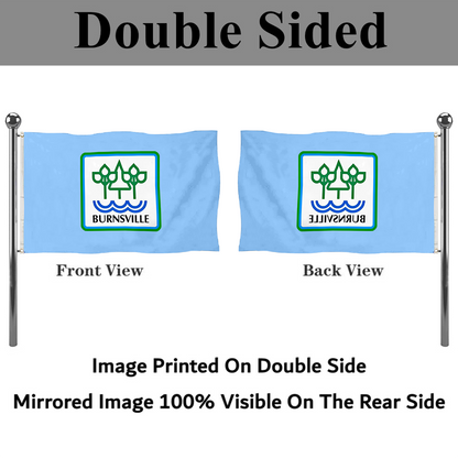 Fyon Burnsville, Minnesota flag Banner