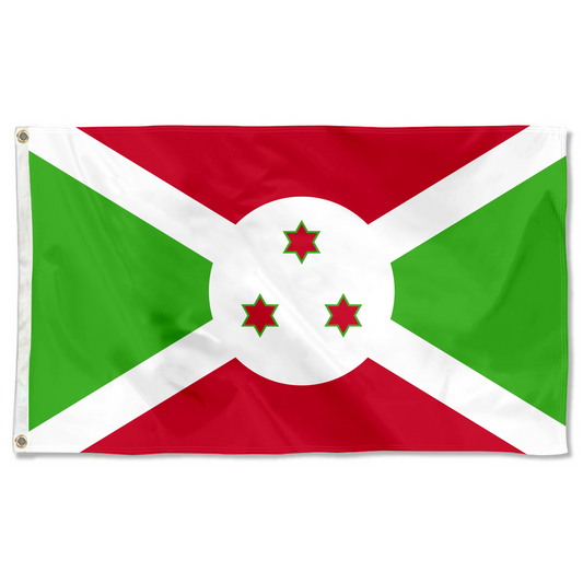 Fyon Burundi Flag Indoor and outdoor banner
